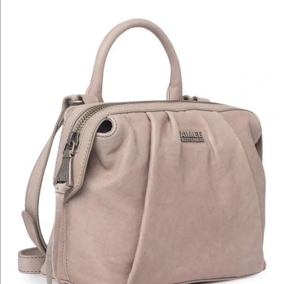 NWT Aimee Kestenberg Good Vibes Leather Crossbody - Picture 4 of 12